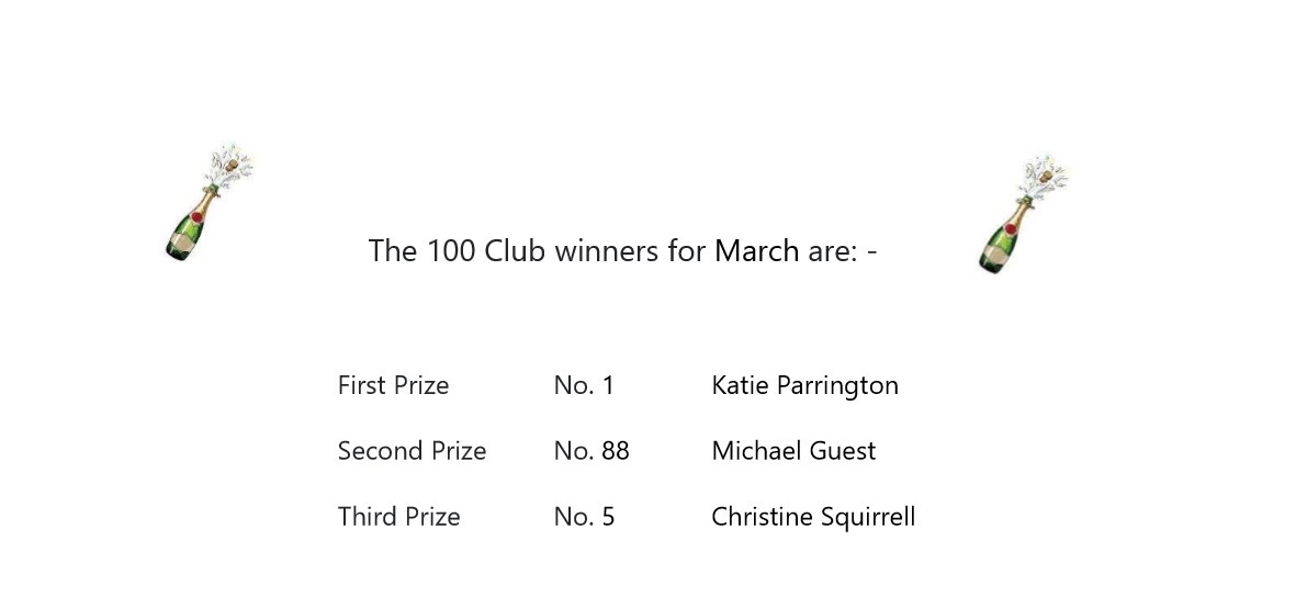 100 Club Winners March.jpg